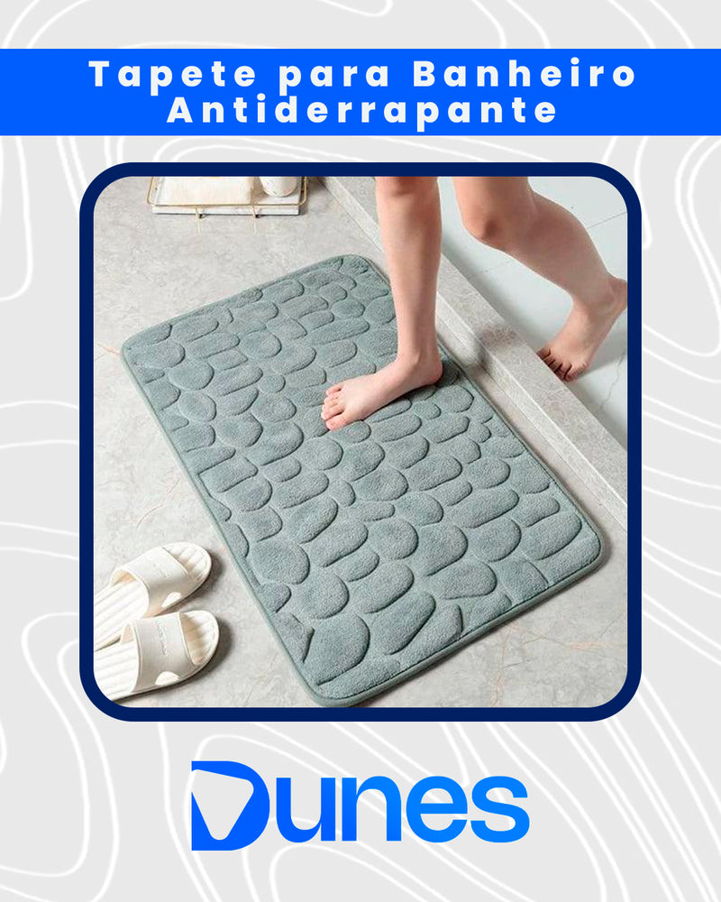 Tapete para Banheiro Antiderrapante Primar™ - PAGUE 2 LEVE 4 + Brinde Exclusivo - QUEIMA DE ESTOQUE 🔥