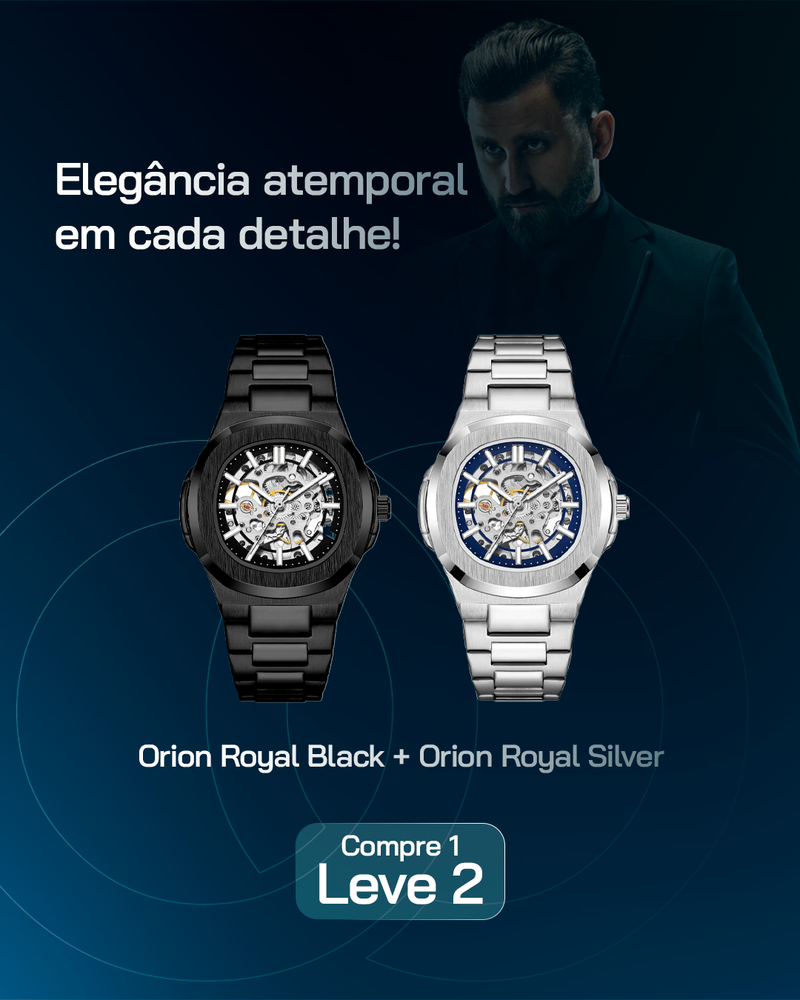 Kit Relógio - Duo Elegance Orion